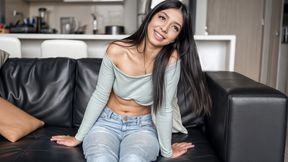 Cute Tiny Teen Latina Tight Pussy Banged Hard At Amateur Casting