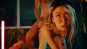 Goth Asian Cutie gets Railed and a huge cumshot - Themindoftommy