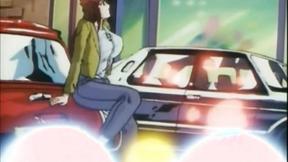 ”Anime strapon fuck threesome”