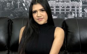 Petite Hottie Applies for Assistant Gets Drilled and Creampied