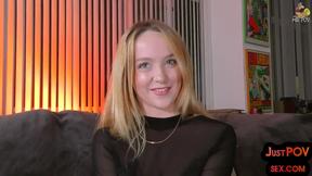 Erotic Couple's POV Ride and Feet Show