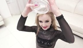 baby kxtten dp dap drinks huge bowl of piss sz2835 480p