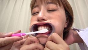 Mitsuki's Lewd Threesome: Gagged Redhead Asian Babe Appeals to Perverted Gun-otaku