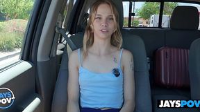 Tiny Newbie Erica Cherry Pops Her Porn Cherry in Jay's POV Casting Fuck