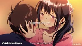 Hot MILF with big natural tits and ass on all fours