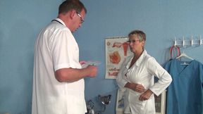 Horny Gynecologist Bangs Me and My Stepsister