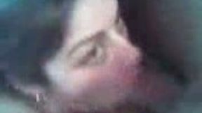 Horny Arab amateur lady got her wet pussy licked by her man