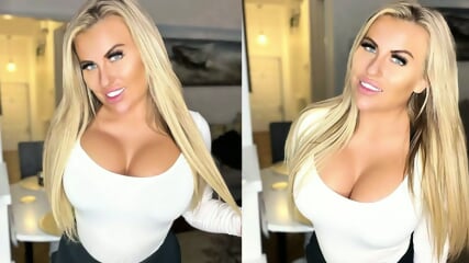 Horny wife fucked with stranger in car