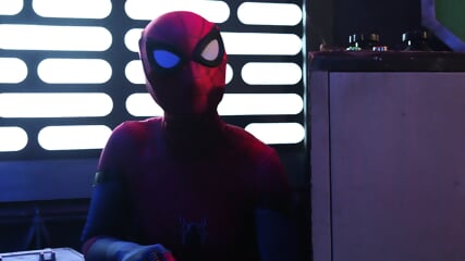 Spidergirl Is Dominated By Monster