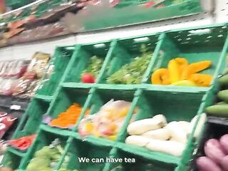 The teacher saw me with a cucumber in the store and seeing that I was soaked, this chab called me home and drilled me