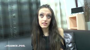 Casting Of A Skinny Dark Haired Lady