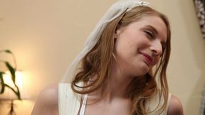 Nyrobi and Ela: After Wedding Strap-on and Wet Lesbian Orgasms