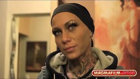 Pornstar and tattoo model Kitty Core