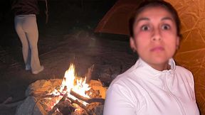 I invited my best friend's girlfriend to go camping near Screaming Mountain.