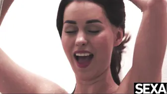 Passionate Brunette Mom Rides Hard for Intense Creampie Finish