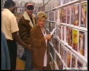 Aline at the sex shop: