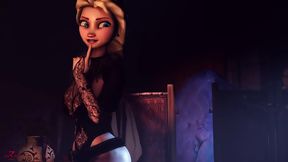 Queen Elsa’s Secret Pleasures – Hot 3D Anime Lesbian Anal Adventure
