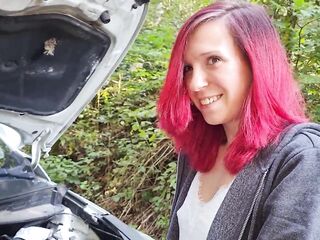 Car breakdown on the side of the road... And that guy knew exactly how to assist me