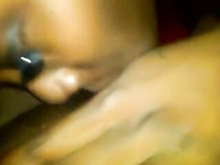 Ebony lesbian babes eating vagina