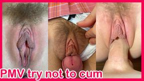 PMV compilation close-up pure pussy fuck. Try not to cum challenge