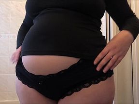 Swollen Belly Girl Huge Water Belly Inflation