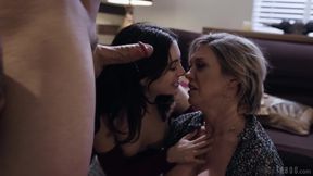 Jane Wilde and Dee Williams threesome sex