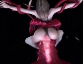 3D Ballerina Bends Over and Gets F***ed Hard