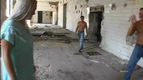 Hot lambs to the slaughters for a wild and rough gangbang