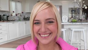 Kate England revealed her huge tits with some puffy nipples