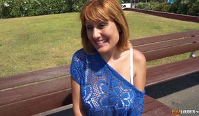 nuria spanish milf fucked hard and get facial cum