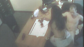 ”Office bitch takes hard prick”