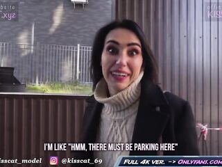 Risky Anal Sex with Facial Cum Walk - Public Agent Pickup Russian Student to Street Bang / Kiss Cat