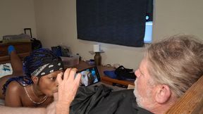 Lil' Blue Nasty cums again!