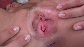 Jenna Sativa in Closeup Solo Toying Masturbation - young brunette