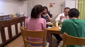 Busty Asians in Gangbang: Swapping Saliva &amp; Loads