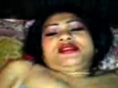 BBW Asian Amateur with Big Tits Smokes and Gets Fucked