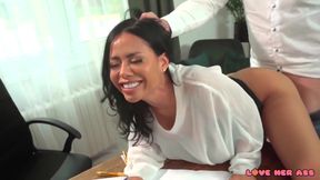 Boss Fucked Secretary Hard With Canela Skin