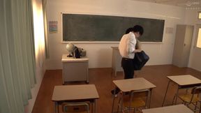 Slobbering Brunette Babe Tests Dick Growth Myths