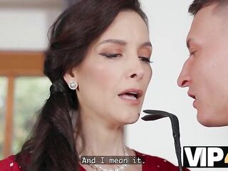 VIP4K. This guy found This mother I'd like to fuck's Huge Secret