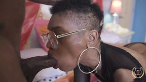 BBC Rome Major fucks hot nerdy babe Slymm Goody