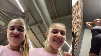 Crazy fucking anal in the gym