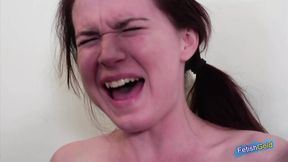 Two horny chicks please each other and a busty MILF joins them