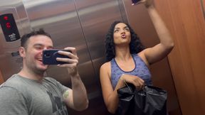 Vivacious Venezuelan Wild Squirting and Interracial Breeding By Big American Dick in Sexy Lingerie