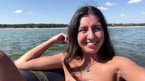 Had Sex in a Boat Right in the Middle of the Lake