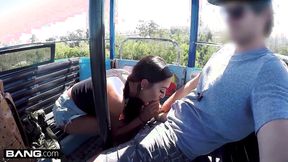 ”Tiffany Brookes P-O-V dick sucking in public”