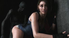 Jill Valentine Fucked Hard By a Monster Cock