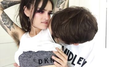 Fit Teen Gets Hairy Sweaty Armpits Fucked!