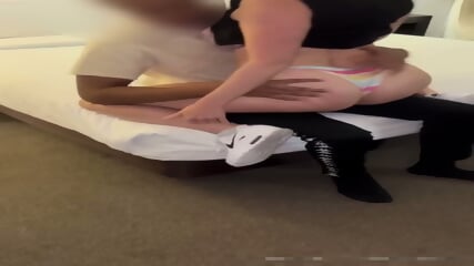 Hotwife with bbc in hotel