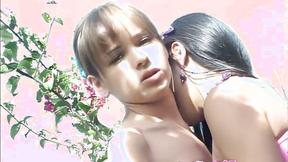 ”Satisfying petite teen goes lesbo”