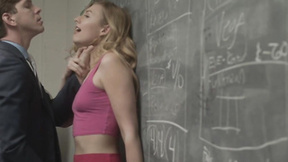 ”Prof Wiener Manhandles College Girl!”